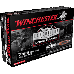 Winchester Expedition Big Game Long Range 7mm Rem Mag 168 Grain AccuBond (Box)