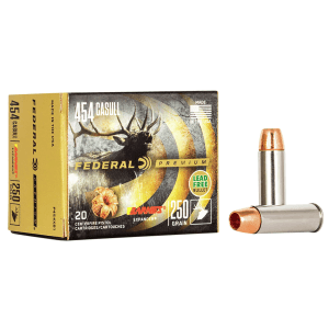 Federal Premium 454 Casull 250 Grain Barnes Expander BRX P454XB1 (Box)