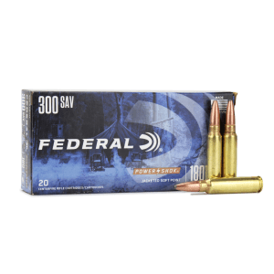 Federal Power-Shok 300 Savage 180 Gr Soft Point (Box)