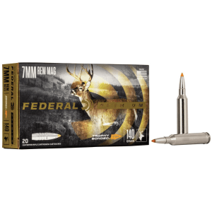 Federal Premium 7mm Rem Mag 140 Grain Trophy Bonded (Box)