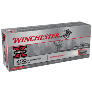 Winchester Power-point 450 Bushmaster 260 Grain Power Point (Box)