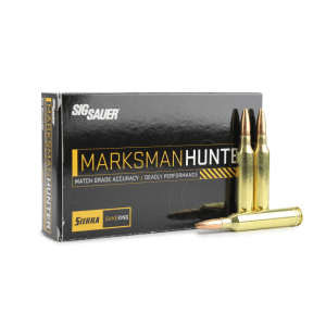 Sig Sauer Marksman Hunter 7mm Rem Mag 160 Gr Sierra Gameking HPBT (Box)