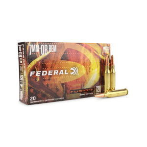 Federal Fusion 7mm-08 Rem 120 Gr Bonded Soft Point (Box)