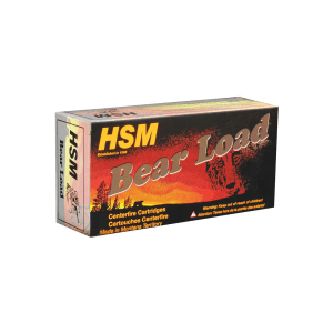 HSM Bear Load 460 S&W Magnum 325 Grain Flat Nose Gas Check (Box)