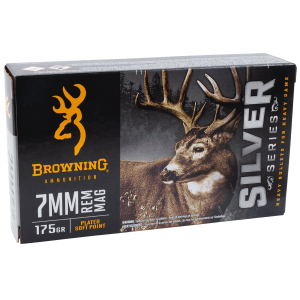 Browning Ammo  7mm Rem Mag 175 Gr Plated Soft Point (Box)
