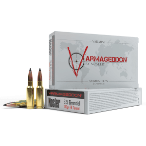 Nosler Varmageddon 6.5 Grendel 90 Grain Flat Base Tipped (Box)