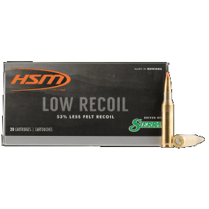 Hsm Low Recoil 7mm-08 Rem 140 Grain Orange Polymer Tip (Box)