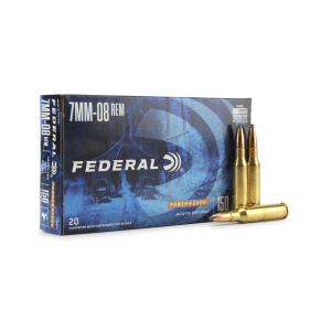 Federal Power-Shok 7mm-08 Rem 150 Gr Soft Point (Box)
