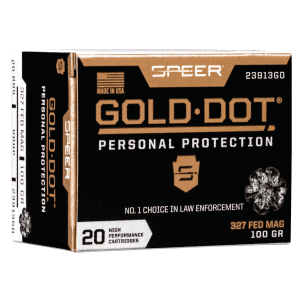 Speer Ammo  Gold Dot 327 Federal Mag 100 Gr Hollow Point (Box)