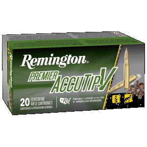 Remington Premier Accutip-v 224 Valkyrie 60 Grain AccuTip-V Boat-Tail (Box)