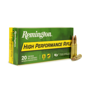 Remington High Performance Rifle 222 Rem 50 Gr Pointed Soft Point (Box)
