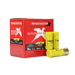 Winchester Magnum Dove 20 Gauge 2.75" 1 oz 7.5+9 Shot (Box)