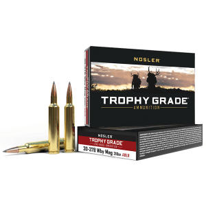 Nosler Trophy Grade 30-378 Wthby Mag 210 Gr Nosler Spitzer AccuBond Long Range (Box)
