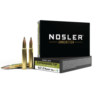 Nosler E-tip 8mm Mauser 180 Gr E-Tip Lead-Free (Box)