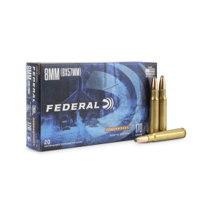 Federal 8mm Mauser 170 Gr Power-Shok SP (Box)