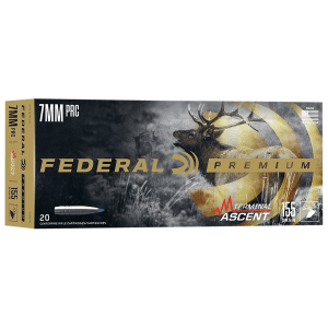 Federal Premium 7mm PRC 155 Grain Terminal Ascent (Box)
