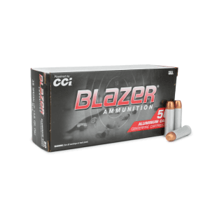 CCI Blazer Aluminum 38 Special 158 Grain +P FMJ (Box)