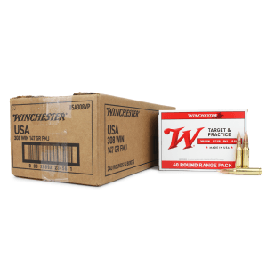 Winchester Target & Practice .308 Win 147 Gr FMJ (Case)