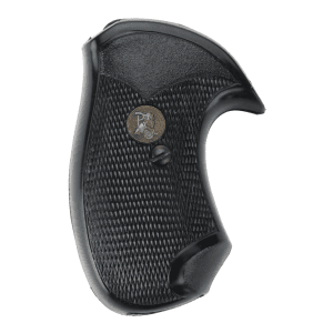 Pachmayr Compact Black Rubber Grips for Small Rossi Revolvers