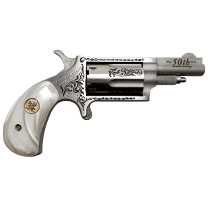 North American Arms(R) - 22M50 - 50th Anniversary 22 Mag 1.63" Single Action 5 Shot Matte Stainless Revolver
