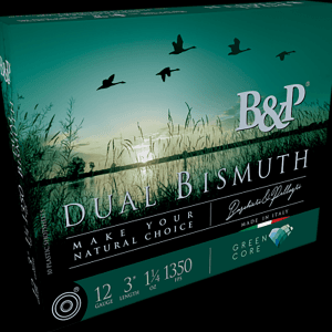 B&P Dual Bismuth 12 Gauge 3 1-1/4 oz 3/4 Shot (Box)
