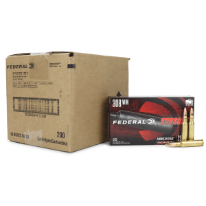 Federal Subsonic 308 Win 205 Gr THP (Case)