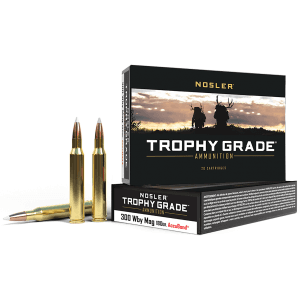 Nosler Trophy Grade 300 Wthby Mag 180 Gr Nosler AccuBond (Box)