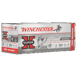 Winchester Super X 12 Gauge 3 1-1/8 oz 4 Shot (Box)