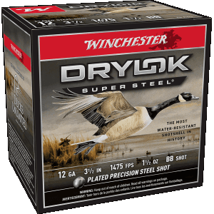 Winchester Drylok Super Steel 12 Gauge 3.50 1 1/2 oz BB Shot (Box)