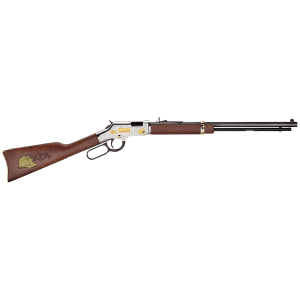 Henry(R) - H004AC - American Construction 22 LR 20" Lever 16+1 Nickel Walnut Rifle