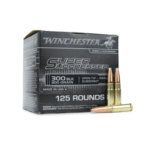 Winchester Super Suppressed 300 Blackout 200 Gr Subsonic OTR (Box)