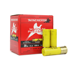 Winchester Magnum Pheasant 20 Gauge 1 oz #5/#6 Mixed Shot (Box)