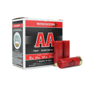 Winchester AA Light Target Load 12 Gauge 2.75" 1-1/8 oz #7.5 Shot (Box)