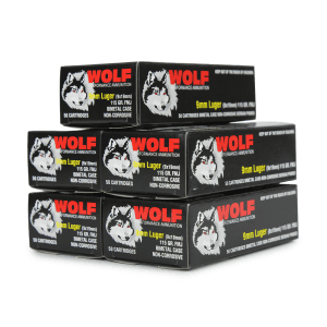 Wolf Performance 9mm 115 Gr FMJ (Range Bundle)