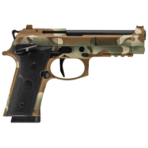 Beretta(R) - SPEC0733A10 - 92XI Combat 9mm 4.7" Single Action 10+1 Multicam Pistol