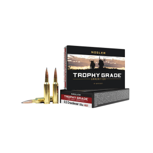 Nosler Trophy Grade 6.5 Creedmoor 129 Grain Nosler Spitzer AccuBond Long Range (Box)