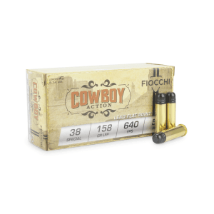Fiocchi Cowboy Action 38 Special 158 Grain LFP (Box)