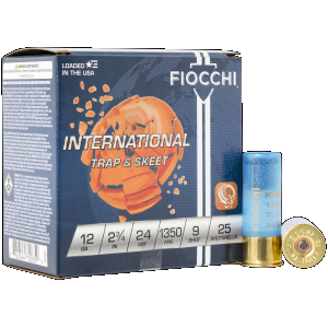 Fiocchi Exacta Target 12 Gauge 2.75 24 gram 9 Shot 12IN249 (Box)