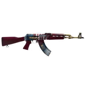 Zastava Arms USA(R) - ZR7762AMS - ZPAP M70 Limited Edition 7.62x39mm 30+1 16.3" Semi-Auto Red/White/Blue Rifle
