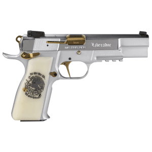 Girsan(R) - 391455 - MCP 35 Liberador Match 9mm Luger 15+1 4.87" Semi-Auto Chrome/Gold Pistol