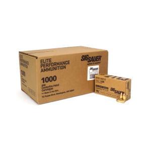 Sig Sauer M17 Elite 9mm 124 Gr +P FMJ (Case)