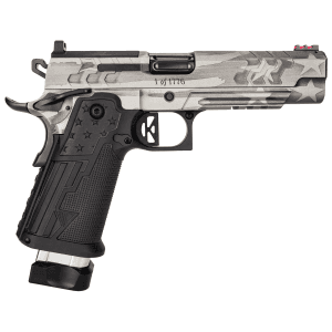Kimber(R) - 3500068 - 2K11 Independence OR 45 ACP 5" Single Action 13+1 Flag Theme Pistol