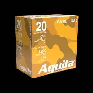 Aguila High Velocity 20 Gauge 2.75 1 oz 7.5 Shot (Box)