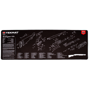 TekMat TEKR44REM870 Remington 870 Ultra 44 Cleaning Mat Remington 870 Parts Diagram 15 x 44