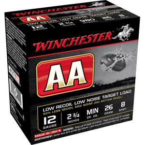 Winchester AA Low-Recoil 12 Ga 2.75 1oz 8-Shot (Box)