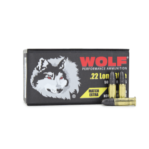 Wolf Match Extra .22 LR 40 Gr Solid (Box)