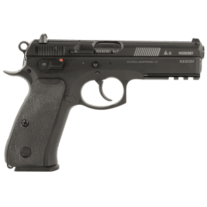 CZ(R) - 01119 - CZ 75 SP-01 50th Anniversary 9mm 4.6" Semi Auto 10+1 Black Pistol