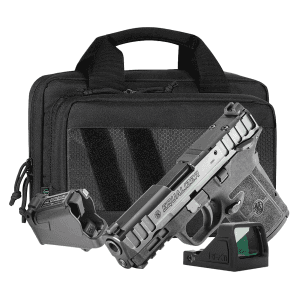 Smith & Wesson(R) - 14718 - Equalizer Carry On Bundle 9mm Luger 15+1 3.675" Semi-Auto Black Pistol