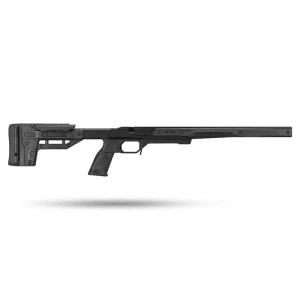 MDT Black Aluminum Long Action Chassis for Remington 700 Right Hand