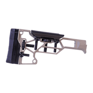 MDT V5 Short Skeleton Rifle Stock - Aluminum FDE Flat Dark Earth